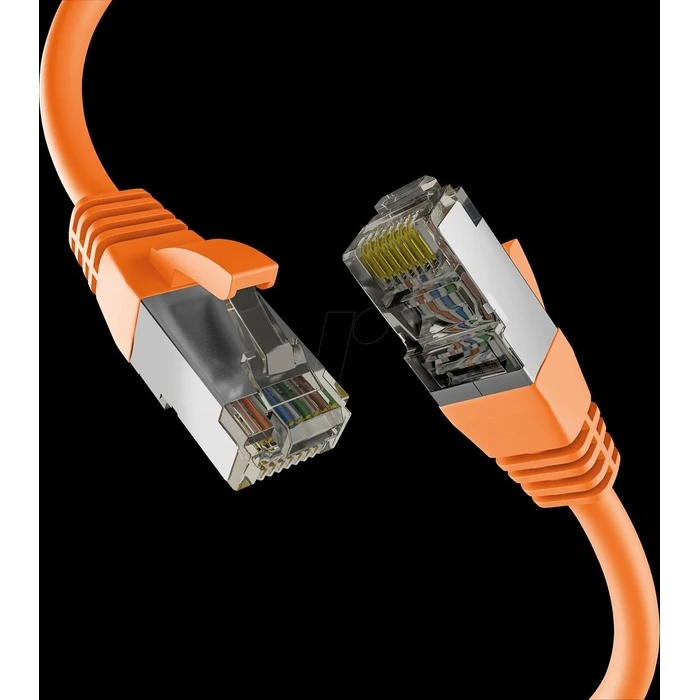 Καλώδιο Δικτύου EFB CAT8.1 Orange 15m RJ45 S/FTP PIMF