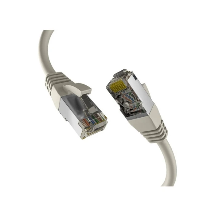 Καλώδιο Δικτύου EFB CAT8.1 Gray 0.25m RJ45 S/FTP PIMF