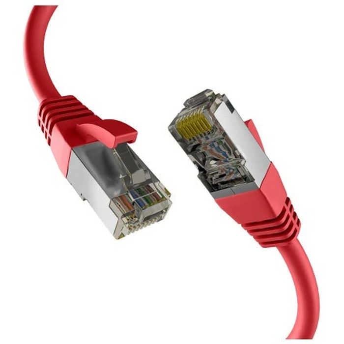 Καλώδιο Δικτύου EFB CAT8.1 Red 5m RJ45 S/FTP PIMF
