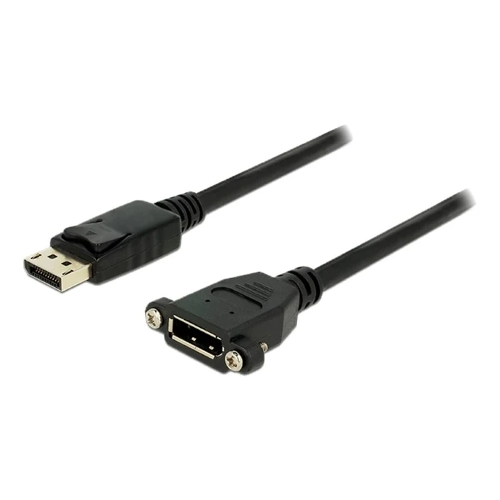 Καλώδιο DisplayPort Delock DP -> DP M/F 1.00m Black