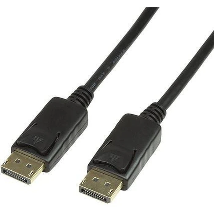 Καλώδιο DisplayPort Logilink DP/M to DP/M, 4K/60 Hz, schw. 5m