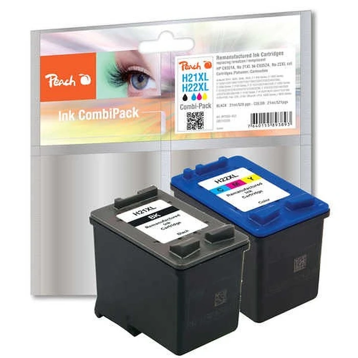 Πακέτο Συμβατών Μελανιών Peach printhead HP Nr.21XL/22XL MultiPack REM,KOM