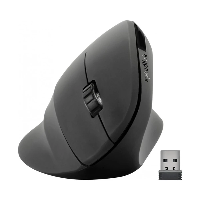 Ασύρματο Εργονομικό Ποντίκι SpeedLink Maus PIAVO, vertical, Black