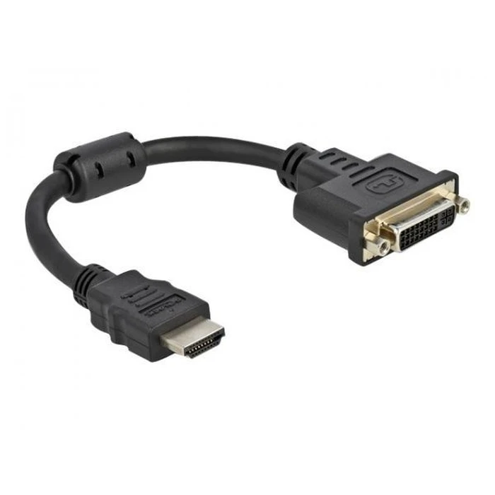 Αντάπτορας DVI Delock HDMI St > DVI 24+5 Bu 4K 30Hz 0,20m