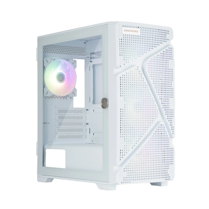 Κουτί Υπολογιστή Enermax MarbleShell MS31 ARGB White side window