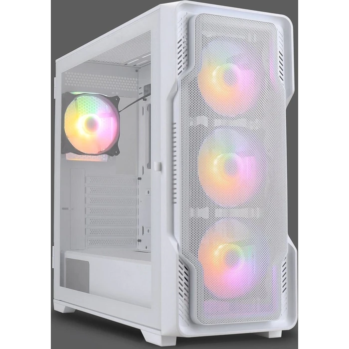 Κουτί Υπολογιστή Nanoxia MIDI DS-9 ARGB Airflow White - Type-C - TG-Mesh