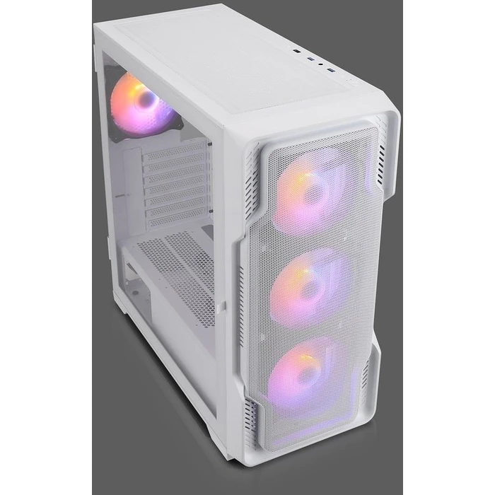 Κουτί Υπολογιστή Nanoxia MIDI DS-9G-W ARGB White - Type-C - TG