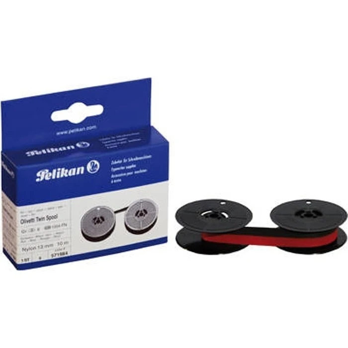 Μελανοταινία Συμβατή Pelikan for Olivetti 8D Black/rot