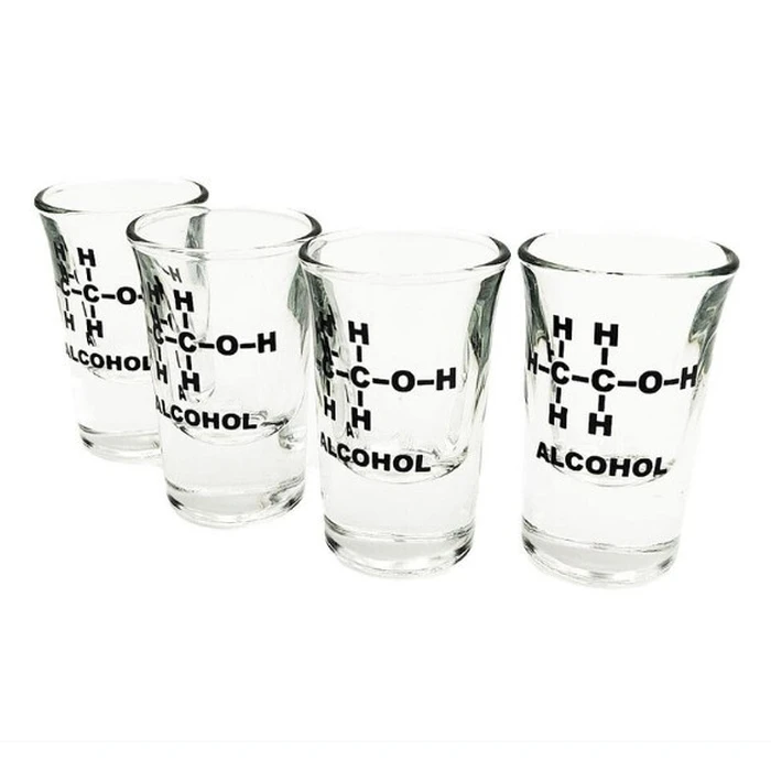 Gadget Mad Monkey - Shot glasses with alcohol formula 4 pcs