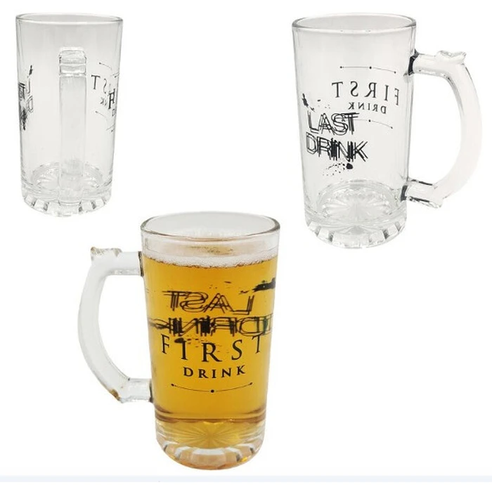 Gadget Mad Monkey - First Drink/Last Drink drinking glasses