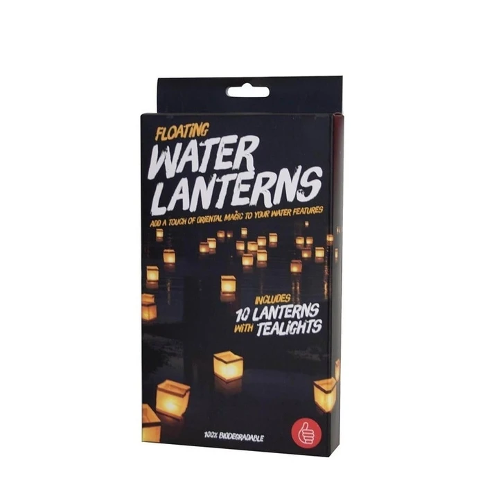 Gadget Mad Monkey water lanterns 10 pieces 11x11x11cm White