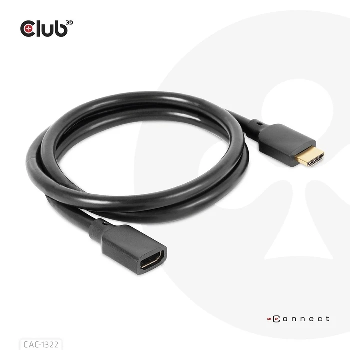 Καλώδιο HDMI Club 3D 2.1 UHD-extension 1 Meter M/F