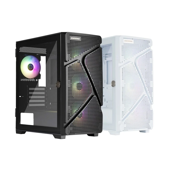 Κουτί Υπολογιστή Enermax MarbleShell MS31 ARGB White side window