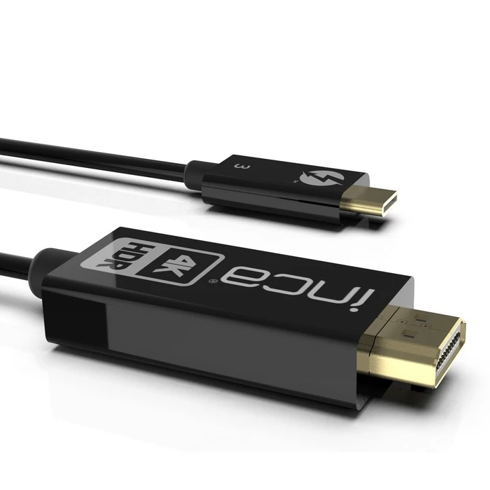 Καλώδιο HDMI Inca ITCH-30 2.0 > Typ-C 4K60HZ, Thunderb.3 1,8