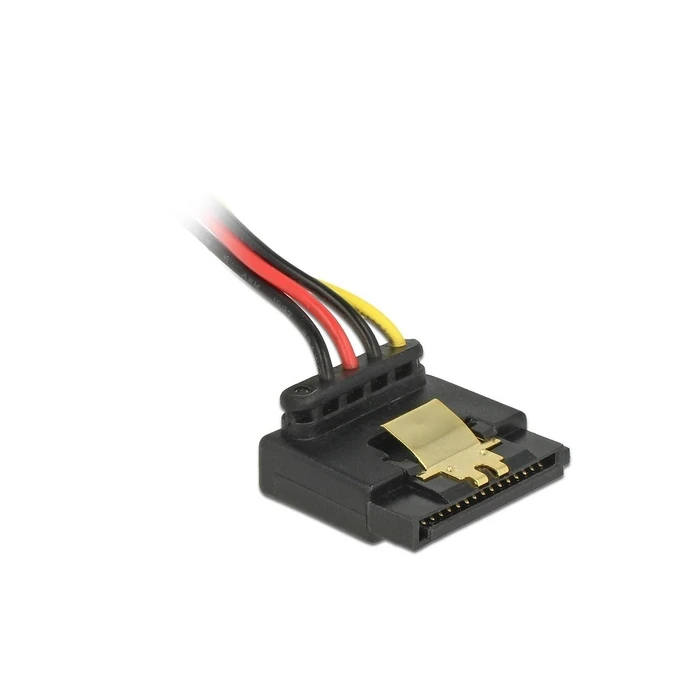 Καλώδιo Delock Power Floppy 4Pin Bu > SATA 15Pin Bu 0.30m