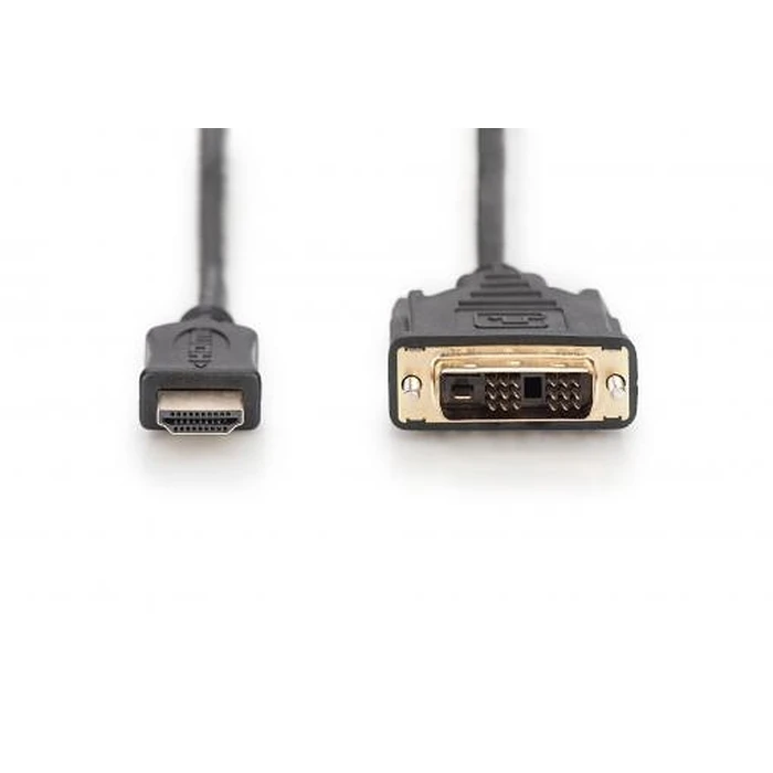 Καλώδιο HDMI Digitus A->DVI(18+1) M/M 2.0m Black FullHD