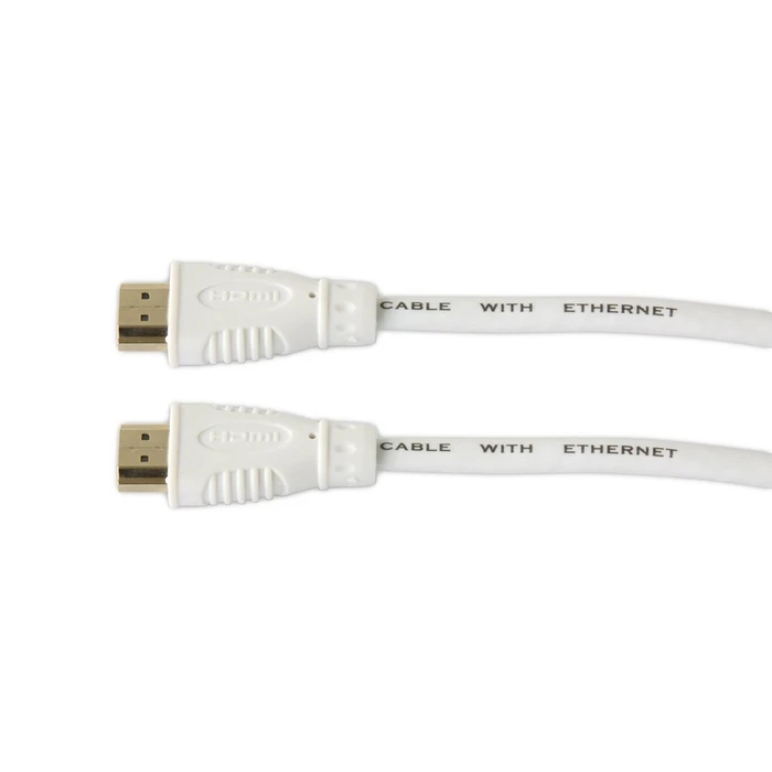 Καλώδιο HDMI Techly High Speed with Ethernet, M/M, 0.5m, White