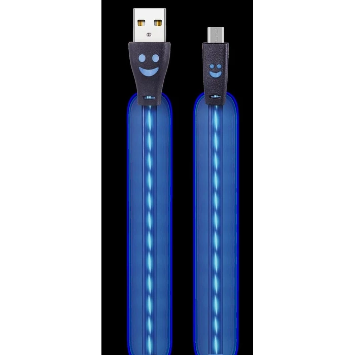 Καλώδιo USB 2GO charging/data Micro-m.bl.LED-lighting 1m