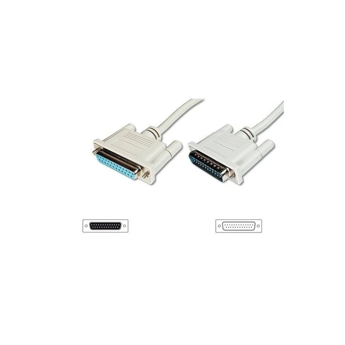 Καλώδιo Digitus extension D-Sub25/St > D-Sub25/Bu 5.0m Polybag