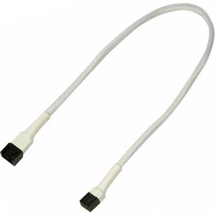 Καλώδιo Nanoxia 3-Pin extension, 30 cm, White