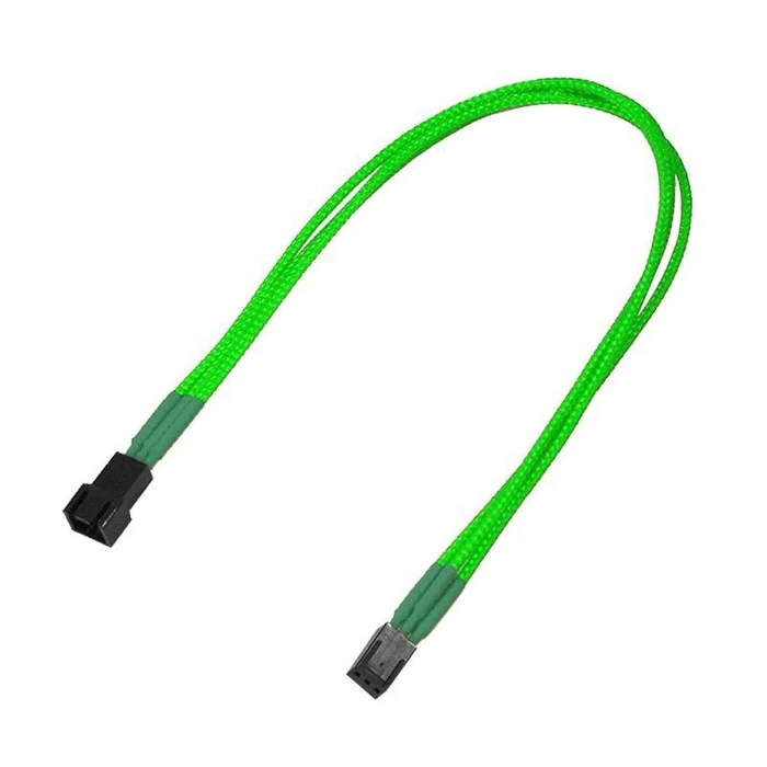 Καλώδιo Nanoxia 3-Pin extension, 30 cm, Single, neon-Green
