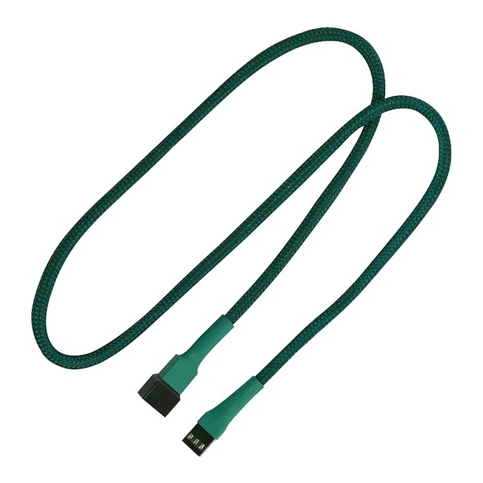 Καλώδιo Nanoxia 3-Pin extension, 60 cm, Green