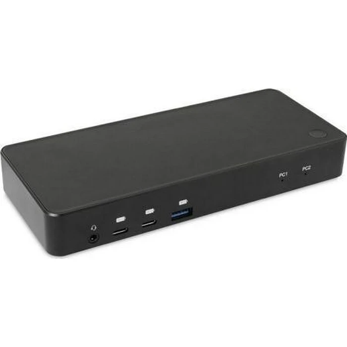 KVM Switch Club 3D 4K60Hz 2x Type-C> HDMI/DP/3xUSB/2xType-C/LAN
