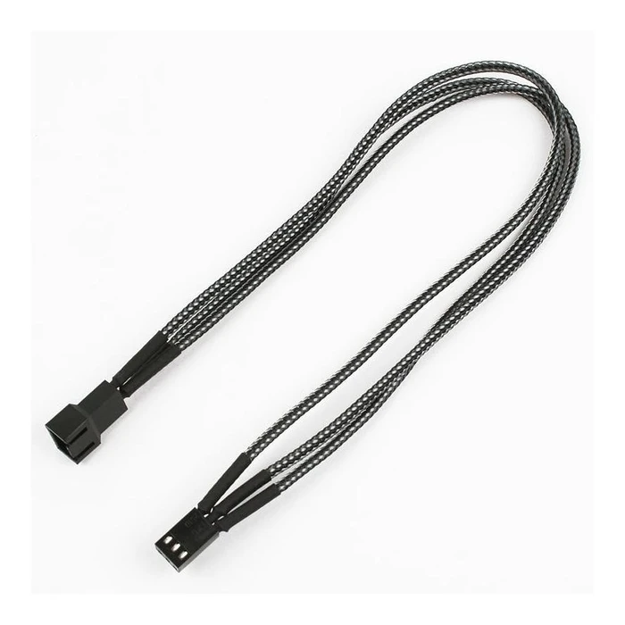 Καλώδιo Nanoxia 3-Pin extension, 30 cm, Single, carbon