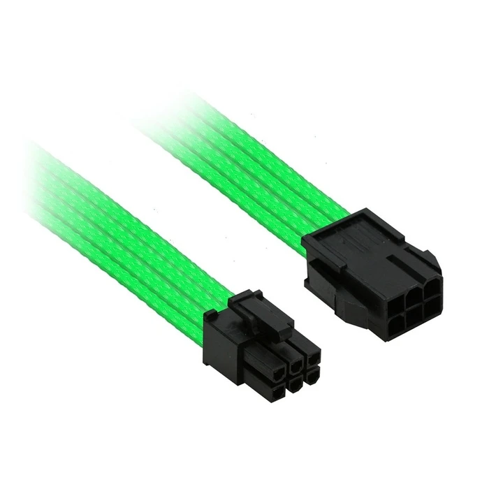 Καλώδιo Nanoxia 6pin PCI-E extension, 30 cm, neon-Green