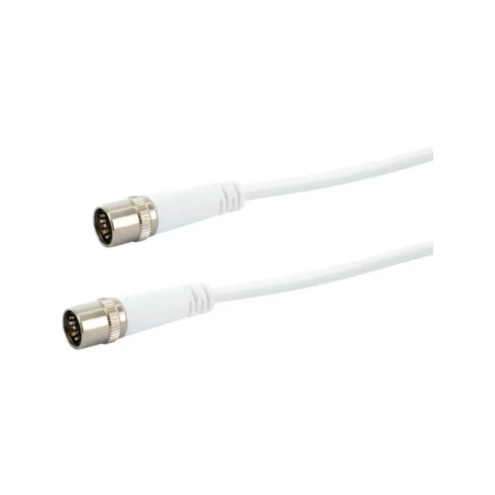 Καλώδιo coaxial Schwaiger class A + 10 dB 1.5 m Vodafon White