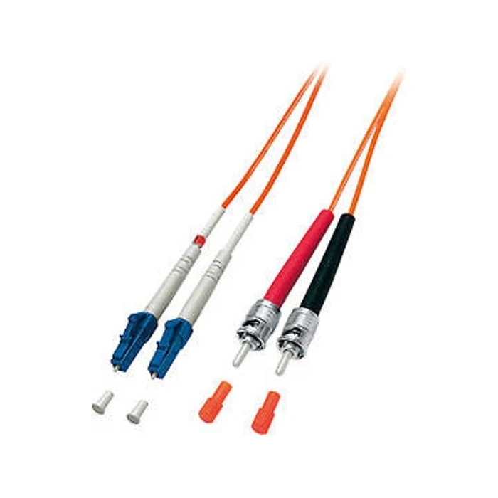 Καλώδιο Οπτικής Ίνας Equip LWL LC->ST 5.00m Multimode Duplex OM2 or Polybag