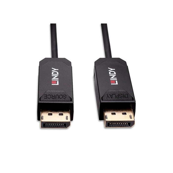 Καλώδιο DisplayPort Lindy 50m Fibre Optic Hybrid 2.0 UHBR10