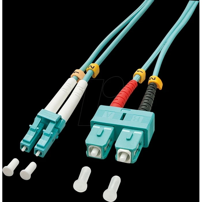 Καλώδιο Οπτικής Ίνας Lindy LWL LC/SC OM3 3m 50/125?m Multimode