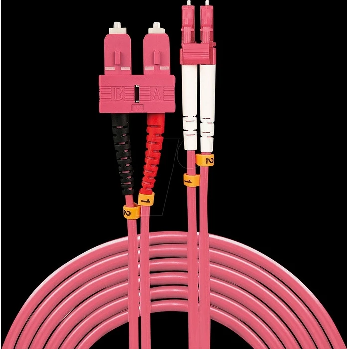 Καλώδιο Οπτικής Ίνας Lindy LWL LC/SC OM4 10m 50/125?m Multimode