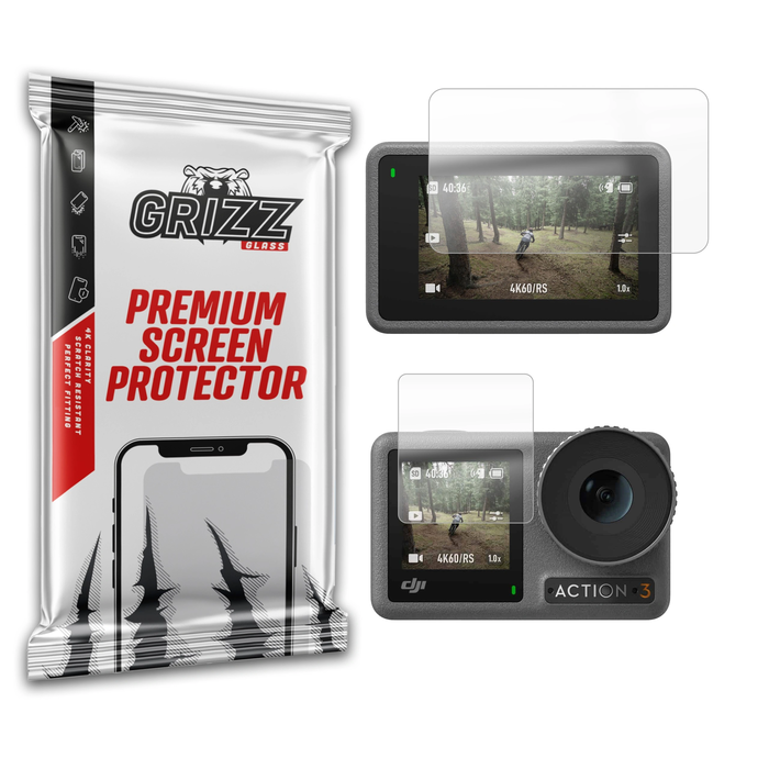 GrizzGlass PaperScreen DJI Osmo Action 3