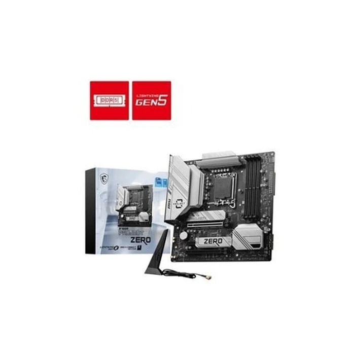Motherboard MSI B760M PROJECT ZERO (B760,S1700,mATX,DDR5)