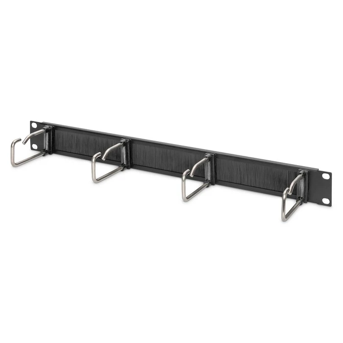 Οδηγός Καλωδίων Δικτύου Digitus panel steel brackets + brush strip 19" 1U