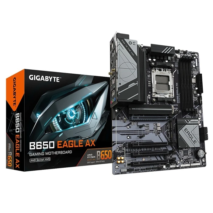 Motherboard Gigabyte B650 EAGLE AX (B650,AM5,ATX,DDR5)