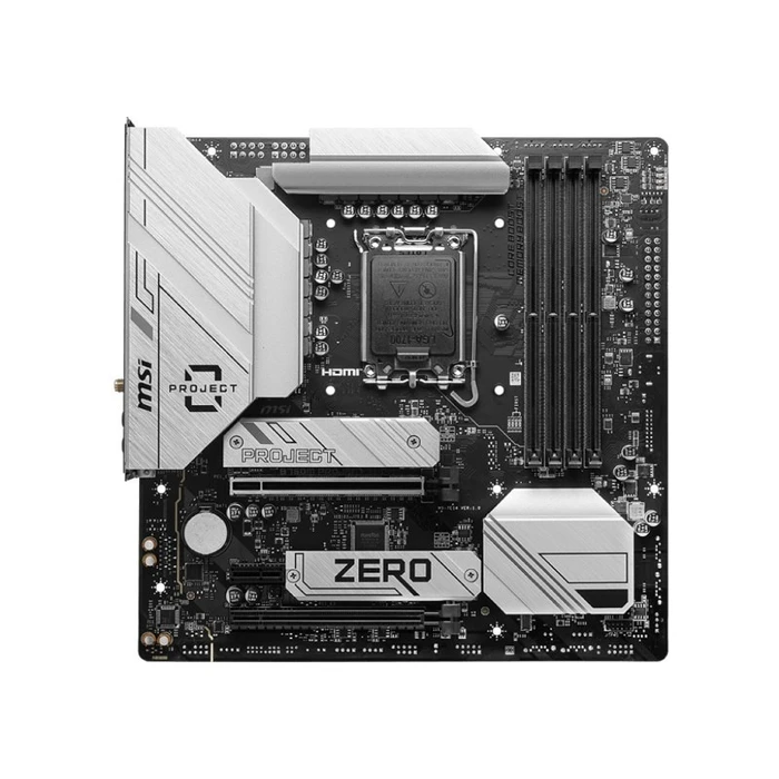 Motherboard MSI B760M PROJECT ZERO (B760,S1700,mATX,DDR5)