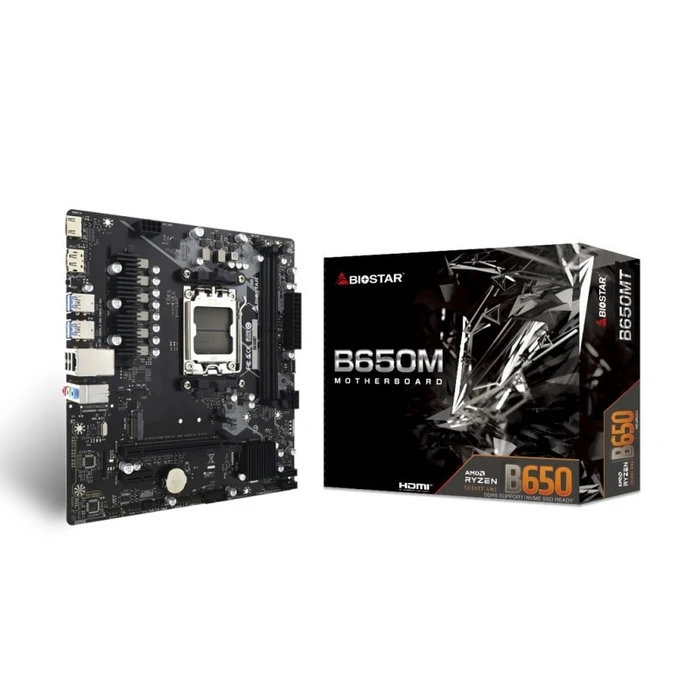 Motherboard Biostar B650MT (B650,AM5,mATX,DDR5)