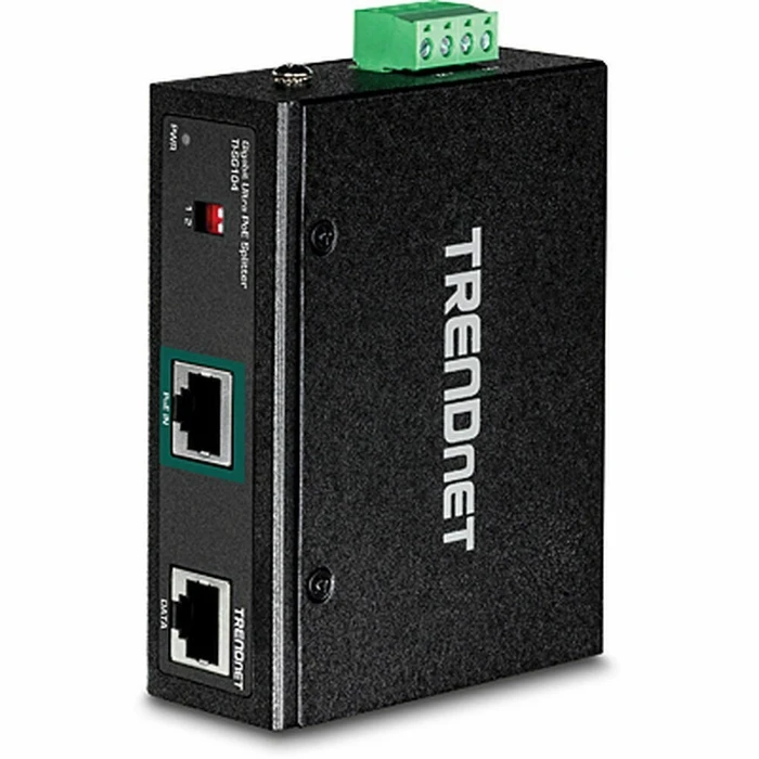 PoE Adapter Trendnet Splitter Gigabit industrial 60W UPoE Metall