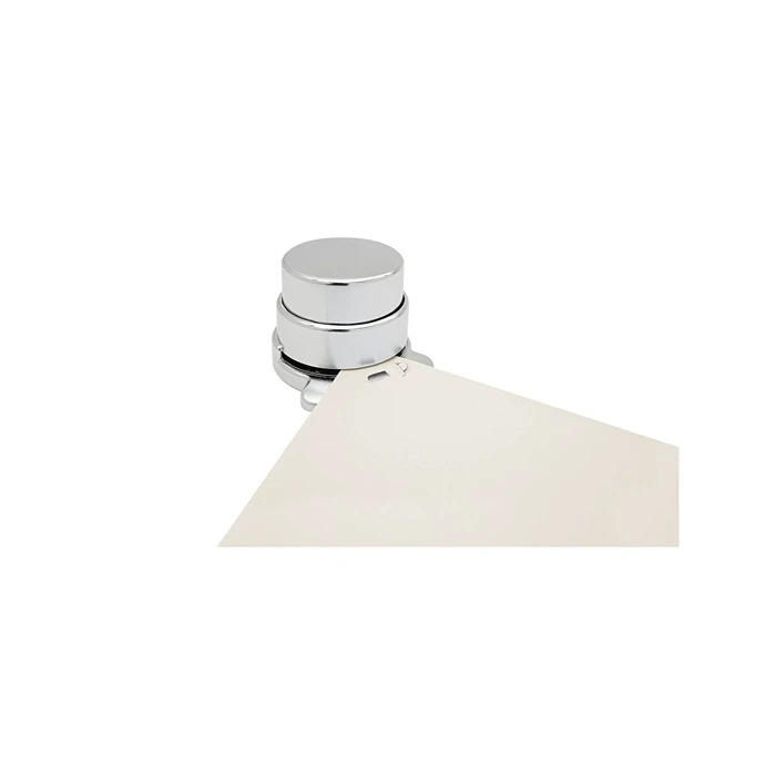 WEDO Staple-free Stapler (Plastic), Chrome-plated, Model 127154 (EAN 4003801789217)