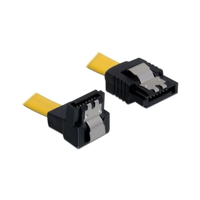 Καλώδιο Delock SATA-SATA III -> SATA down M/M 0.20m Yellow Cli
