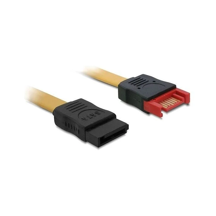 Καλώδιο Delock SATA-Verl. SATA III -> SATA M/F 0.50m Yellow