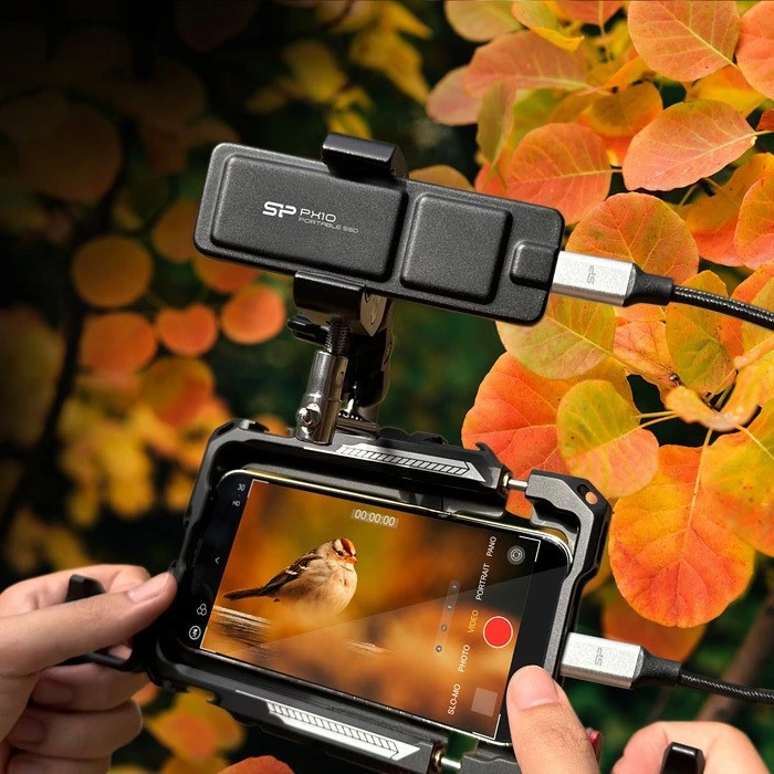 Εξωτερικός Σκληρός Δίσκος 512GB Silicon Power Stick-SSD USB 3.2 PX10 Black