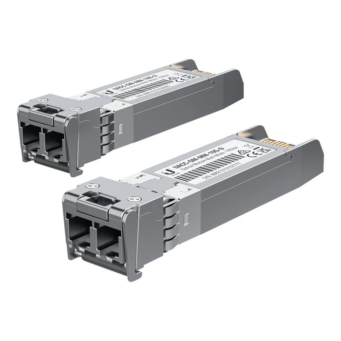 Transceiver Ubiquiti SFP+ Optical Module 10 Gbps Multi-Mode, 2-Pack