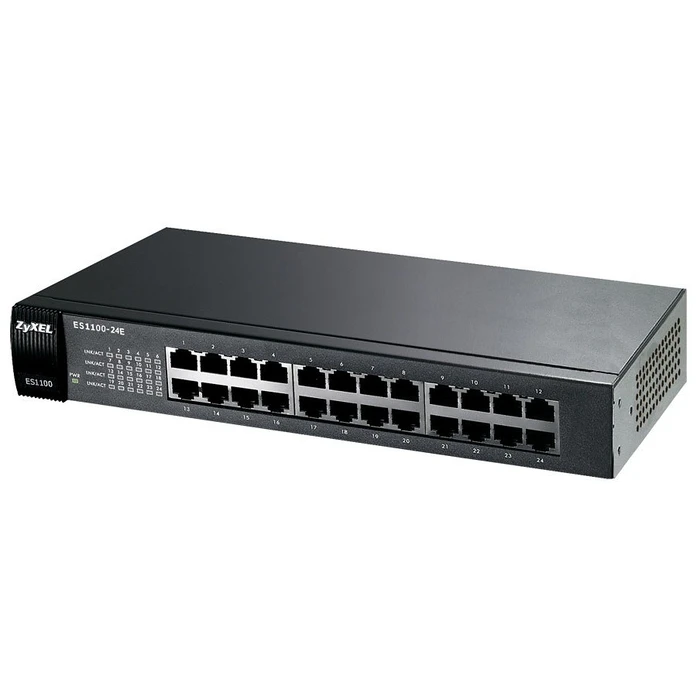 Network Switch Zyxel 24x FE ES1100-24E Metall
