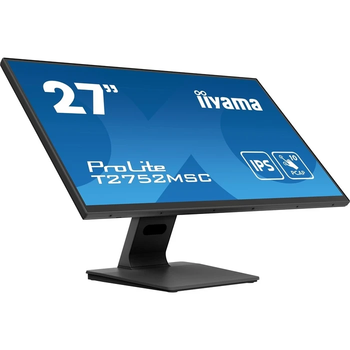 Monitor Iiyama 68.6cm (27") T2752MSC-B1 16:9 M-Touch HDMI+DP IPS