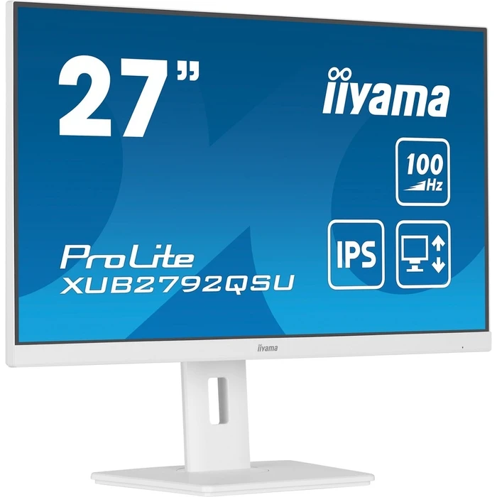 Monitor Iiyama 68.5cm (27") XUB2792QSU-W6 16:9 HDMI+DP+USB IPS Li