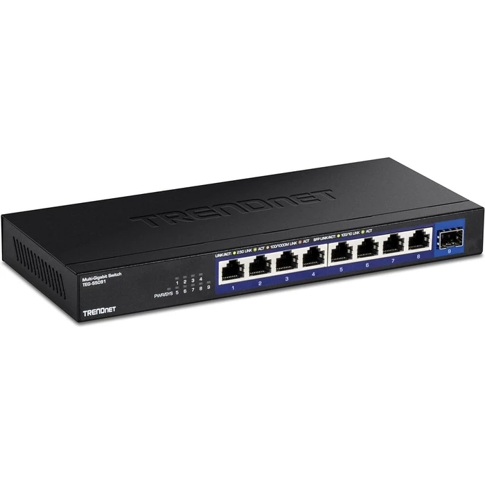 Network Switch Trendnet 9-Port 2.5G Unmanaged with 10G SFP+ Port